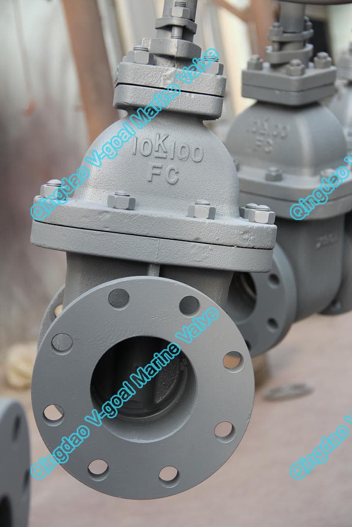 JIS marine valve cast iron gate valve